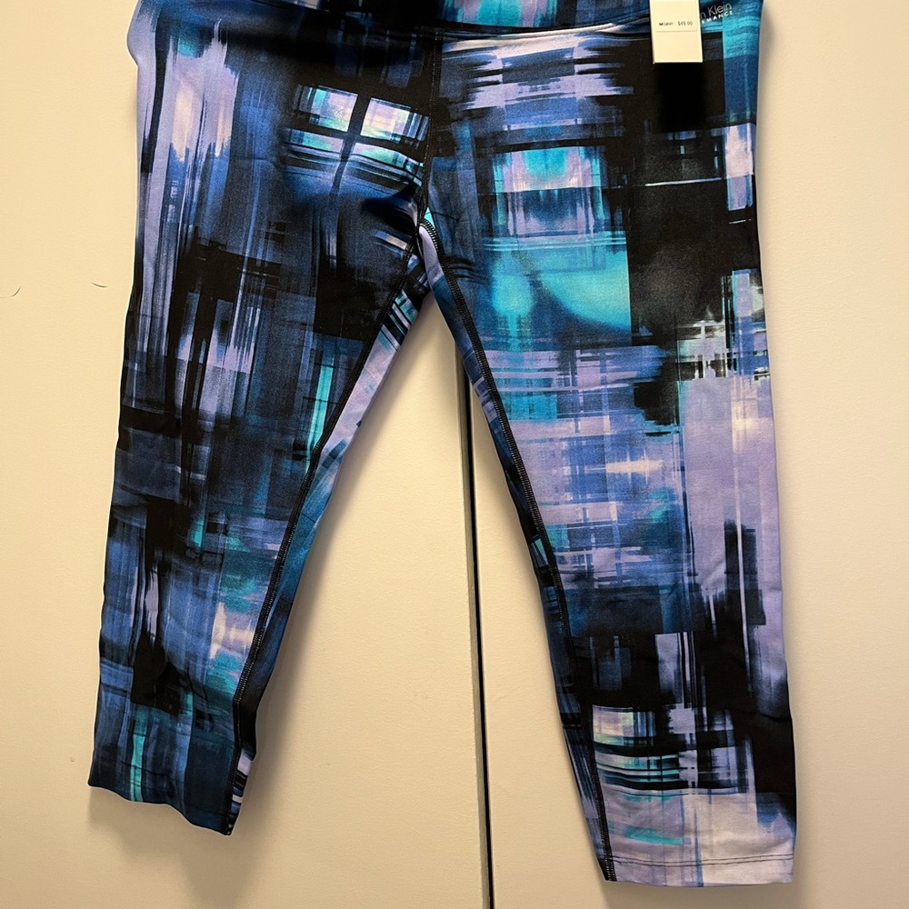 Calvin Klein Performance leggings crop not ankle length new with tags